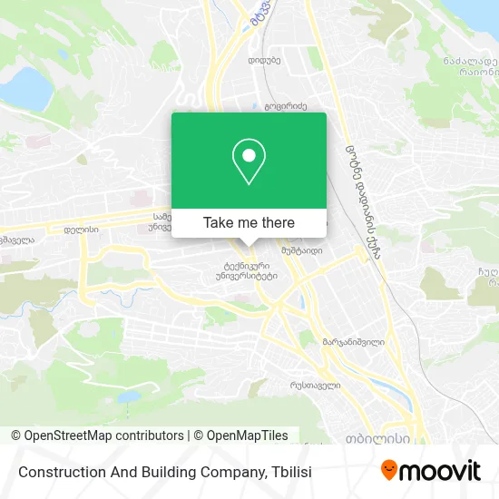 Construction And Building Company map
