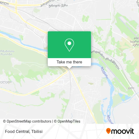 Food Central map