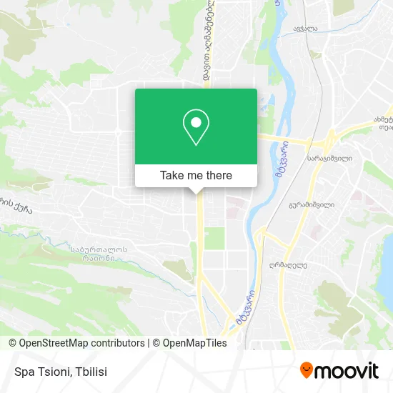 Spa Tsioni map