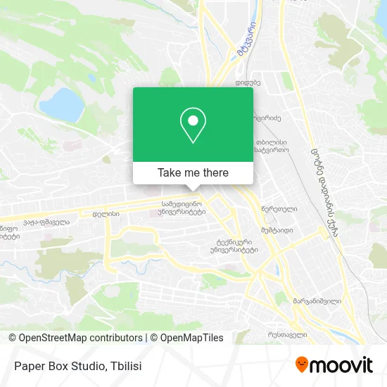 Paper Box Studio map