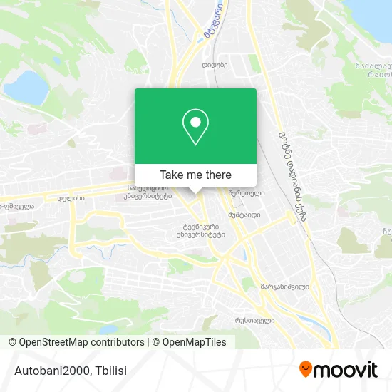 Autobani2000 map