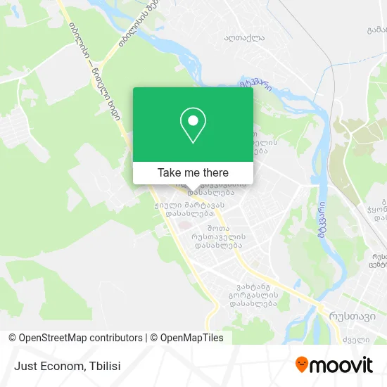 Just Econom map