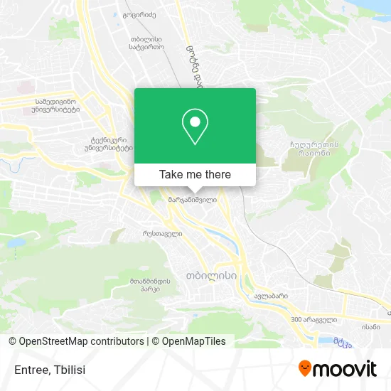 Entree map