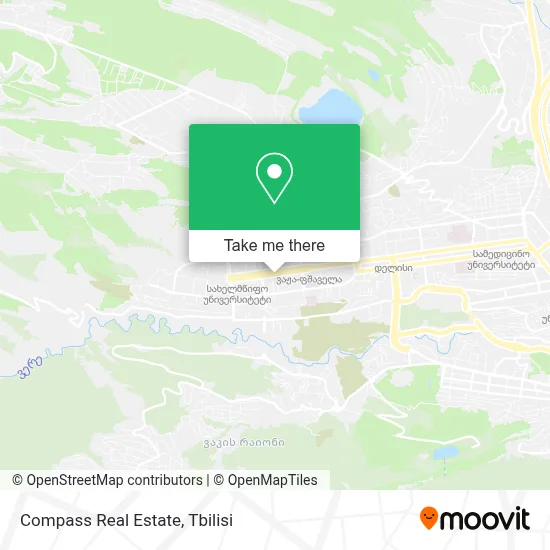 Compass Real Estate map