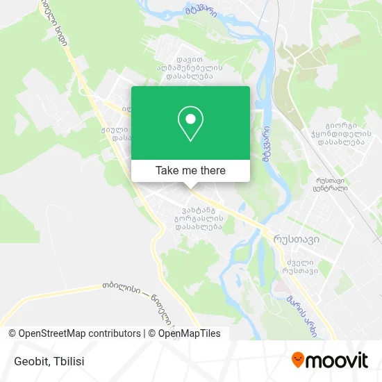 Geobit map
