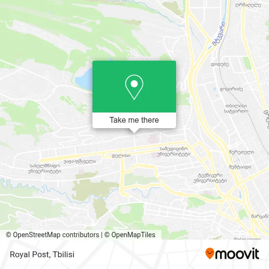 Royal Post map