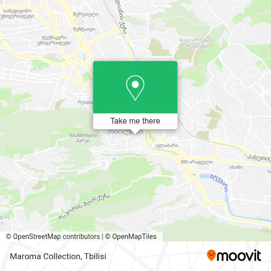 Maroma Collection map