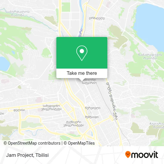 Jam Project map