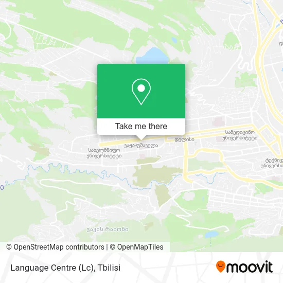 Language Centre (Lc) map