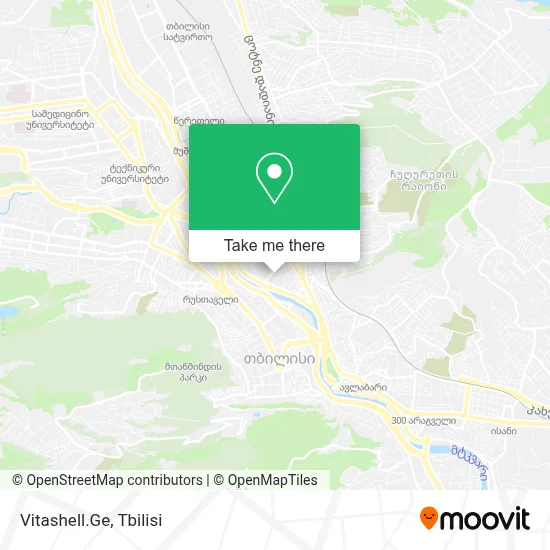 Vitashell.Ge map