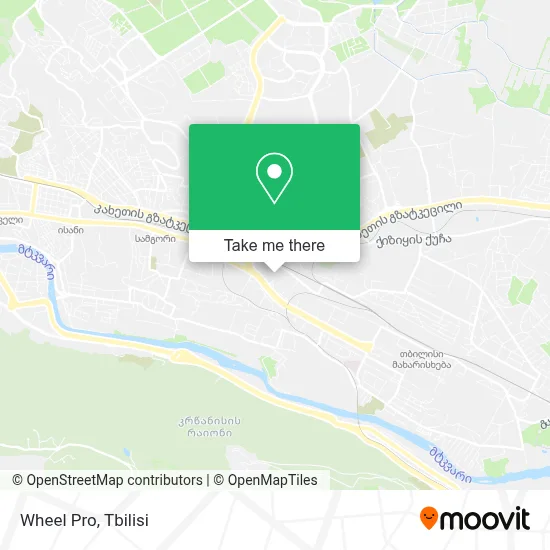 Wheel Pro map