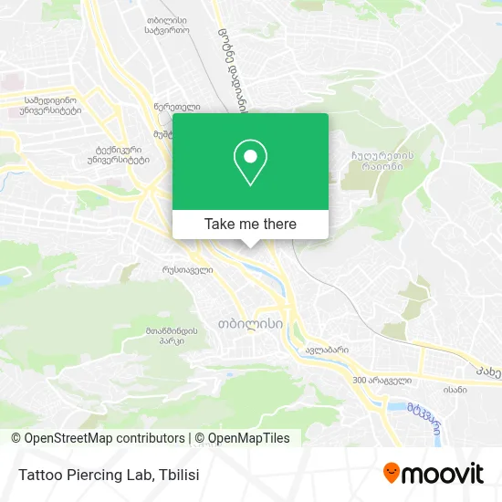 Tattoo Piercing Lab map