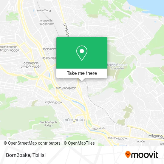 Born2bake map