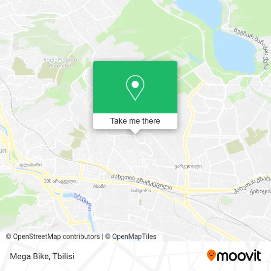 Mega Bike map