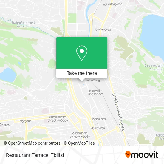 Restaurant Terrace map