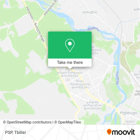 PSP map