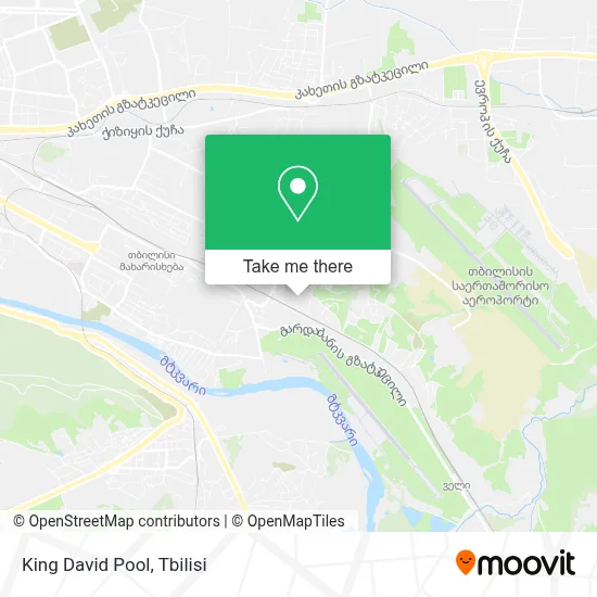 King David Pool map