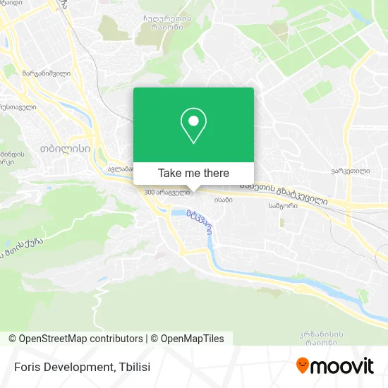 Foris Development map