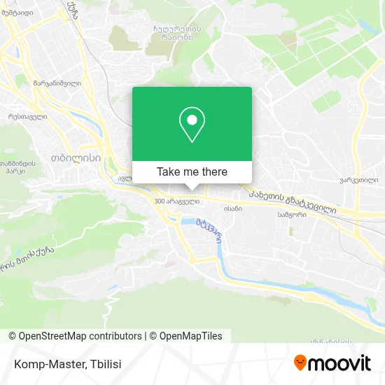 Komp-Master map