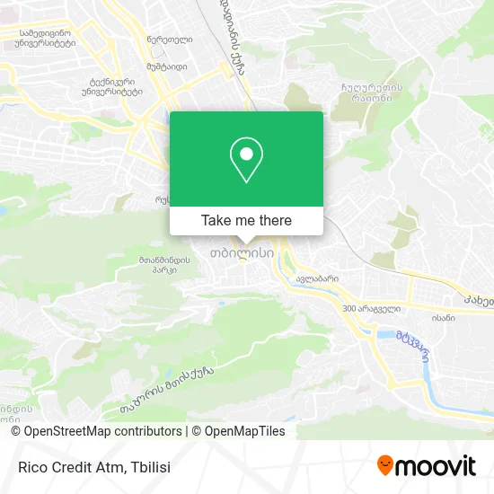Rico Credit Atm map