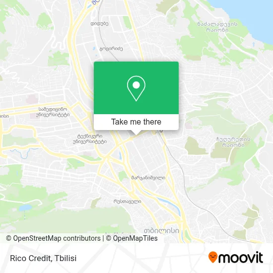 Rico Credit map