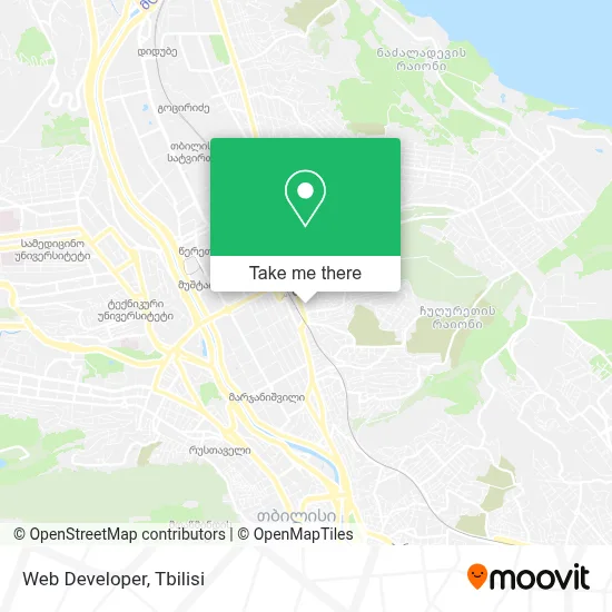 Web Developer map