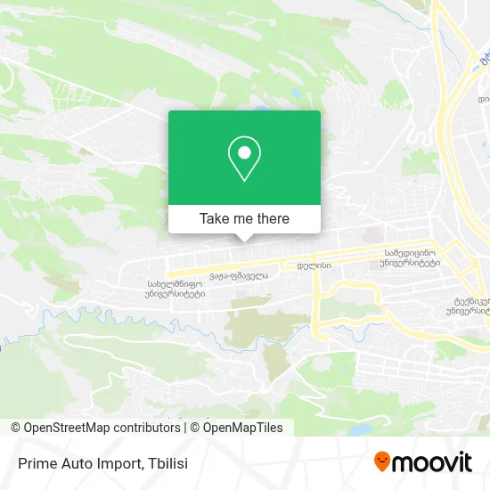 Prime Auto Import map