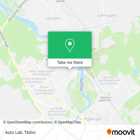 Auto Lab map