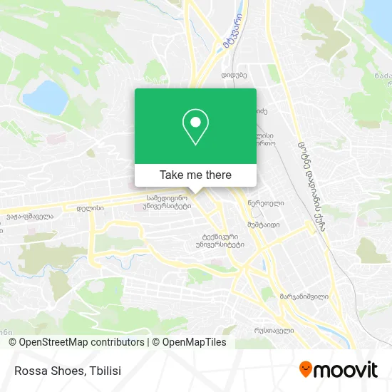 Rossa Shoes map