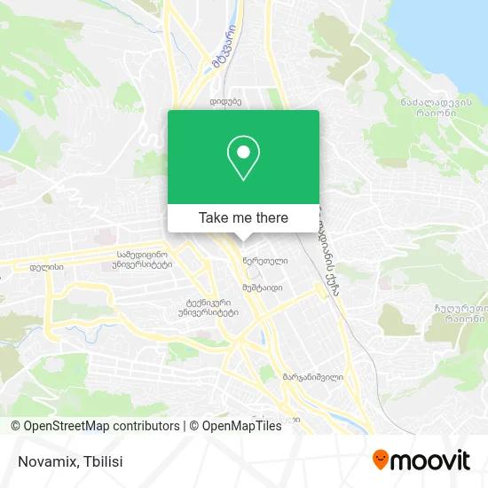 Novamix map