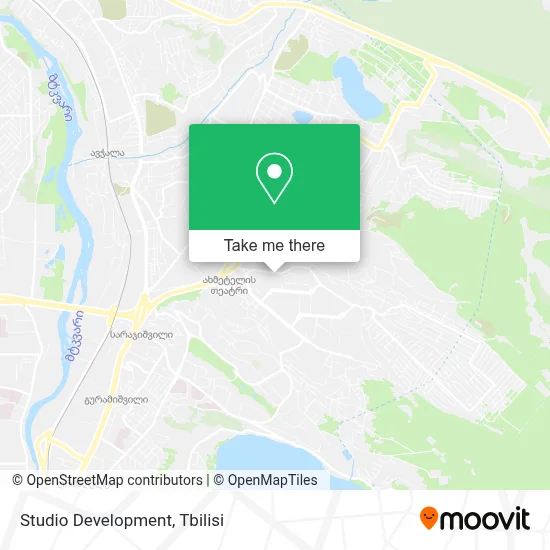 Studio Development map