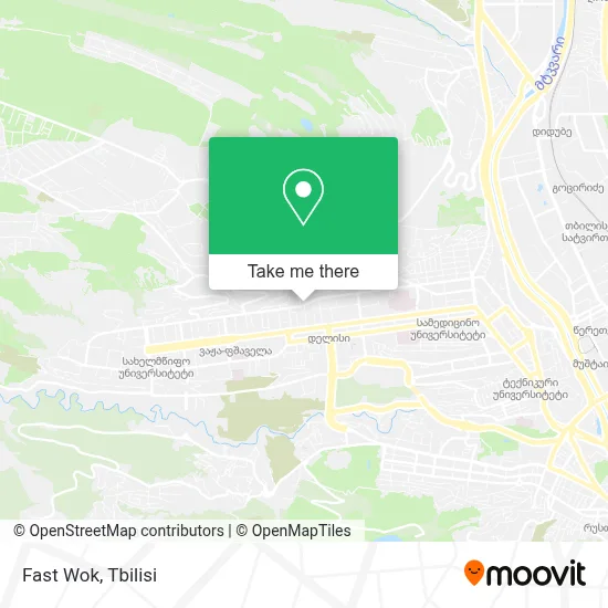 Fast Wok map