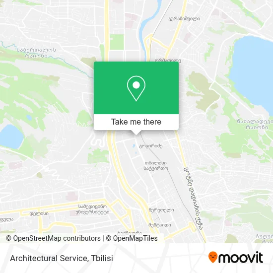 Architectural Service map