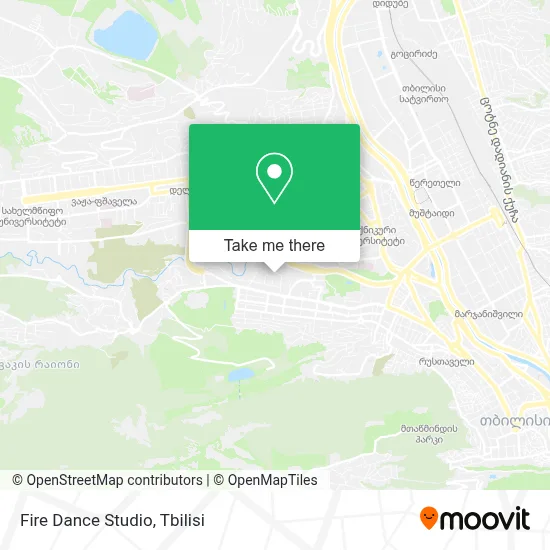Fire Dance Studio map