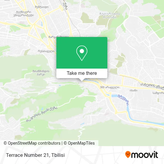 Terrace Number 21 map
