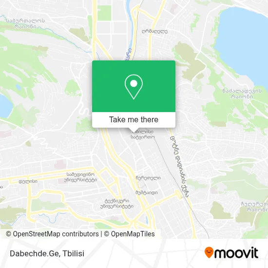 Dabechde.Ge map