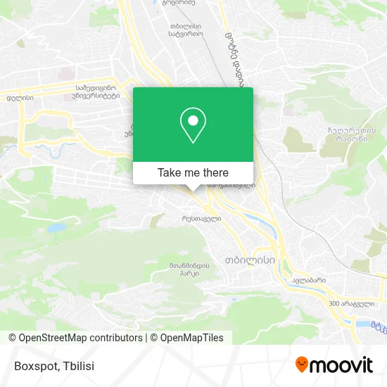 Boxspot map