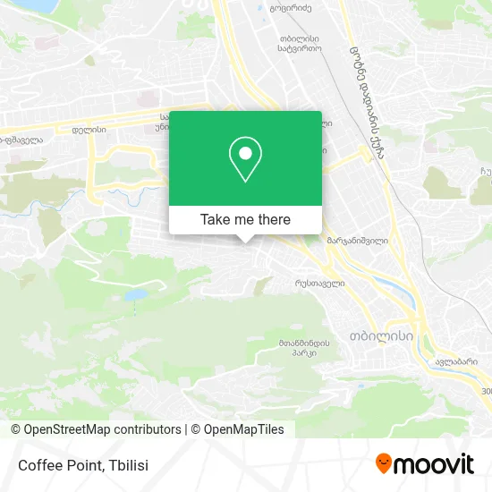 Coffee Point map