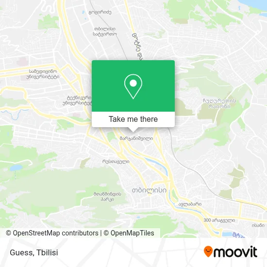 Guess map