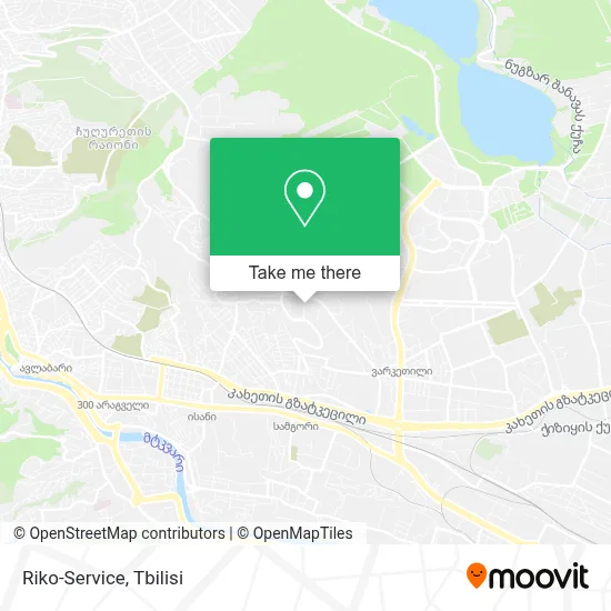Riko-Service map