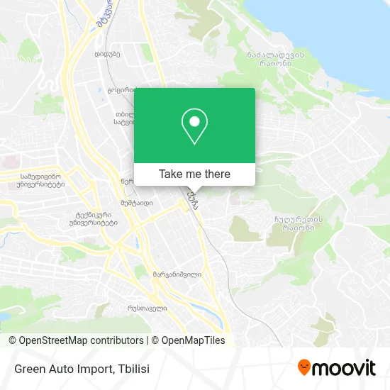 Green Auto Import map