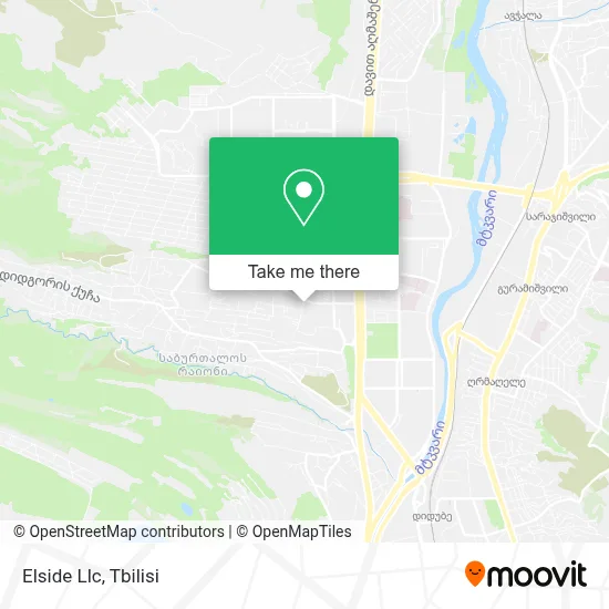 Elside Llc map
