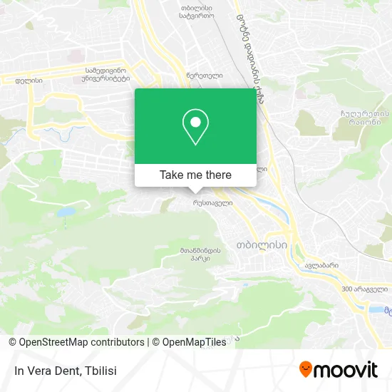 In Vera Dent map