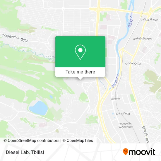 Diesel Lab map