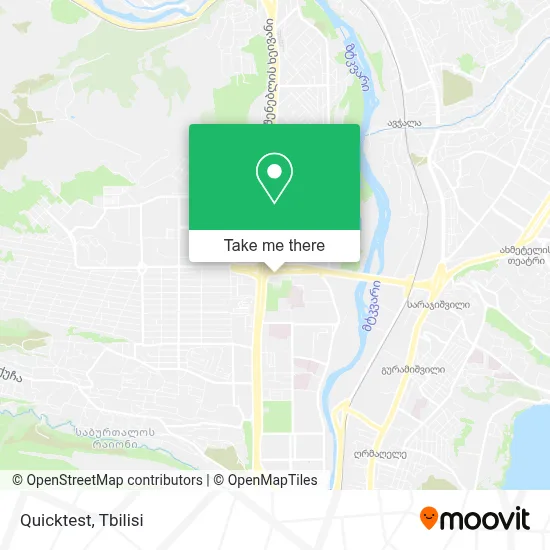 Quicktest map
