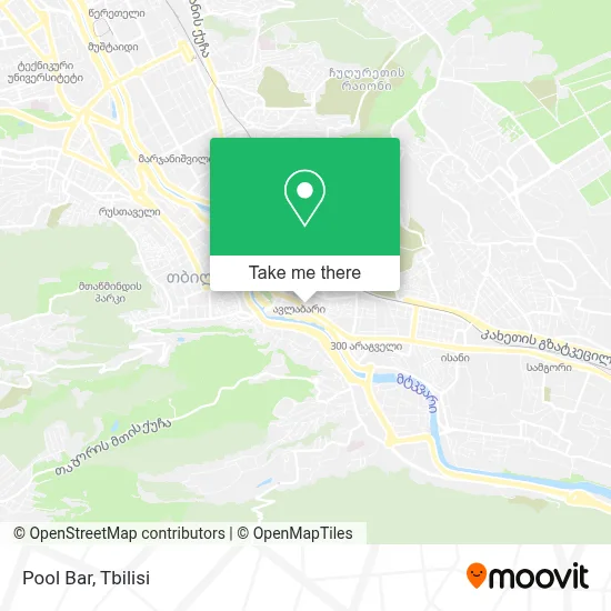 Pool Bar map