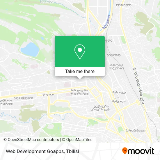 Web Development Goapps map