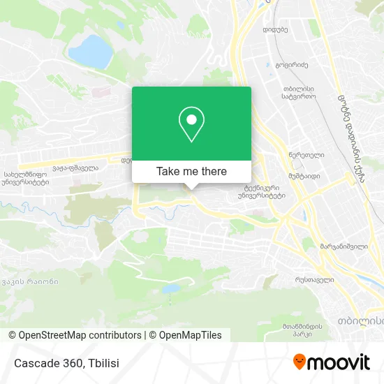 Cascade 360 map