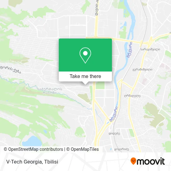 V-Tech Georgia map
