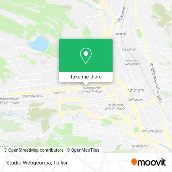 Studio Webgeorgia map